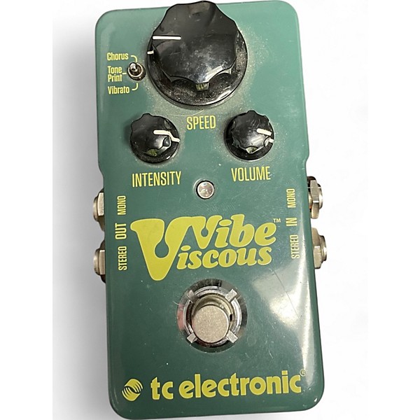 Used TC Electronic Viscous Vibe Univibe Effect Pedal