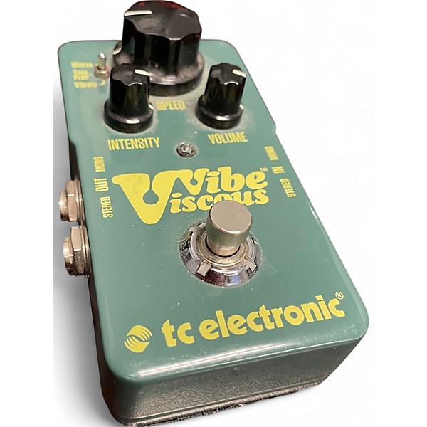 Used TC Electronic Viscous Vibe Univibe Effect Pedal