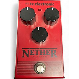 Used TC Electronic Nether Octaver Effect Pedal