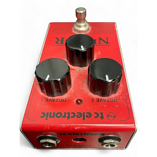 Used TC Electronic Nether Octaver Effect Pedal