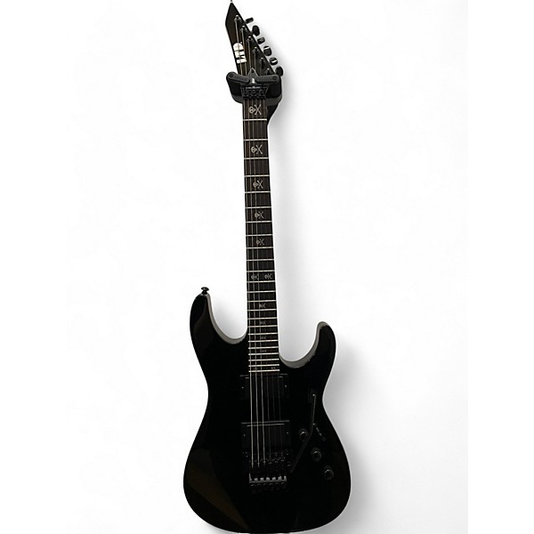 Used ESP Used ESP LTD KH202 Kirk Hammett Signature Black Solid Body Electric Guitar Black Guitar Center