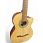 Used Lucero LC150SCE Natural Classical Acoustic Guitar