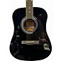 Used Zager ZAD01PKBK Black Acoustic Guitar