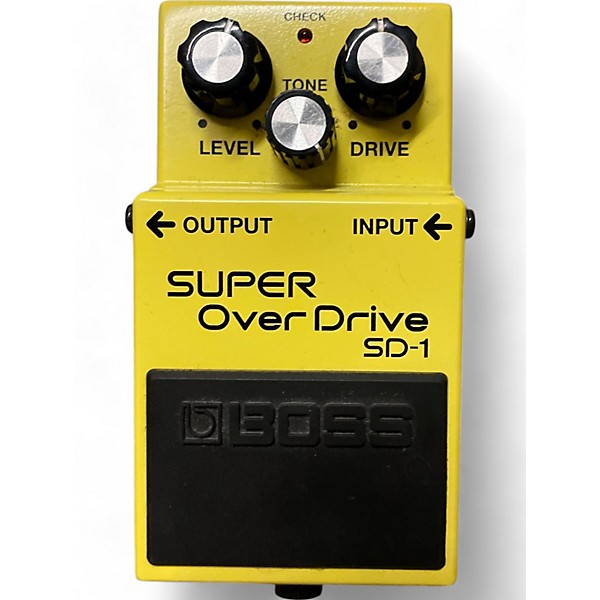 Used BOSS SD1 Super Overdrive Effect Pedal