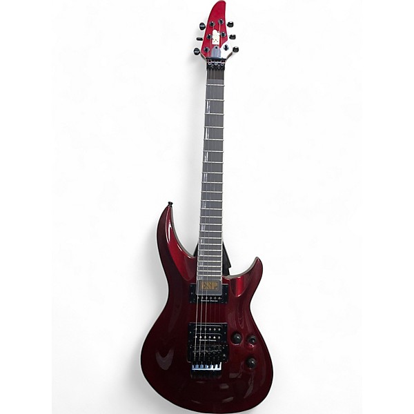 Used ESP ORIGINAL HORIZON III  DEEP CANDY APPLE RED Solid Body Electric Guitar