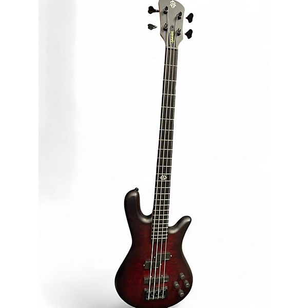 Used Spector NS PULSE Black Cherry Electric Bass Guitar