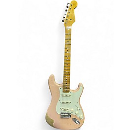 Used Fender CUSTOM SHOP 1955 STRATOCASTER HEAVY RELIC Shell Pink Solid Body Electric Guitar
