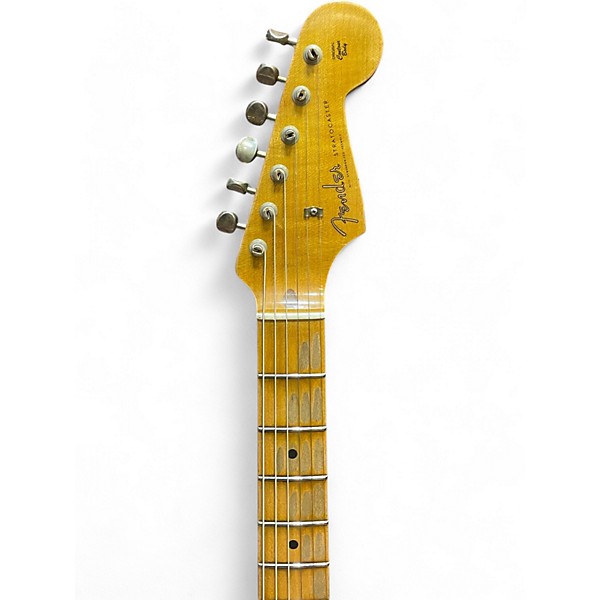 Used Fender CUSTOM SHOP 1955 STRATOCASTER HEAVY RELIC Shell Pink Solid Body Electric Guitar