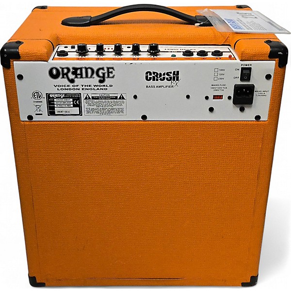 Used Orange Amplifiers CRUSH 50BXT Bass Combo Amp