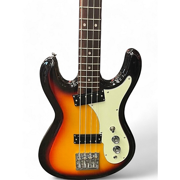 Used Aria pro ii sunburst Electric Bass Guitar