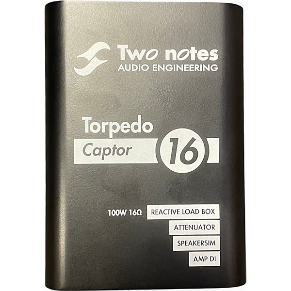 Used Two Notes AUDIO ENGINEERING TORPEDO CAPTOR 16 Direct Box