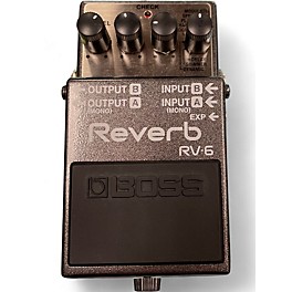 Used BOSS RV6 Digital Reverb Effect Pedal