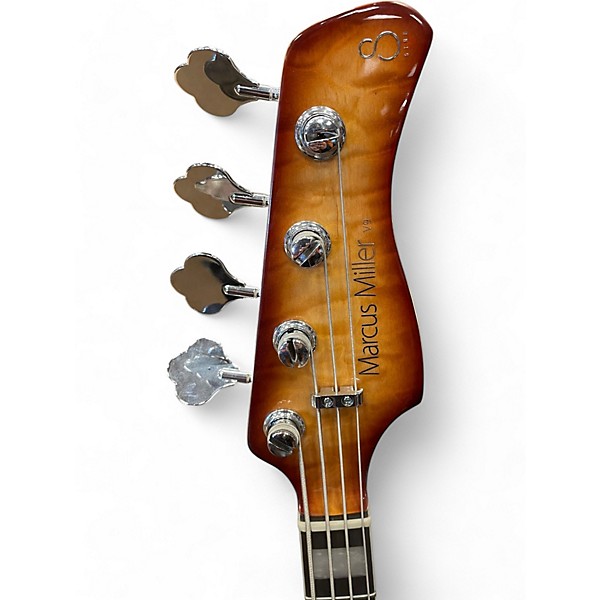 Used Sire Marcus Miller V9 Alder 2 Tone Sunburst Electric Bass Guitar