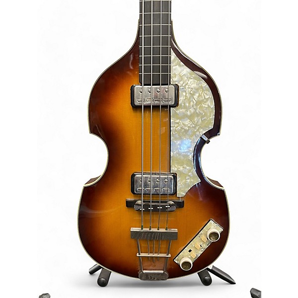 Used Hofner 500/1 Violin  2 Color Sunburst Electric Bass Guitar