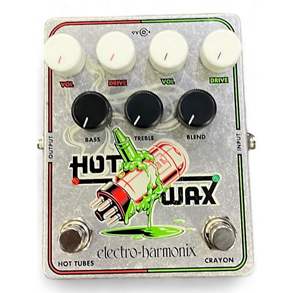 Used Electro-Harmonix Hot Wax Multi Overdrive Effect Pedal