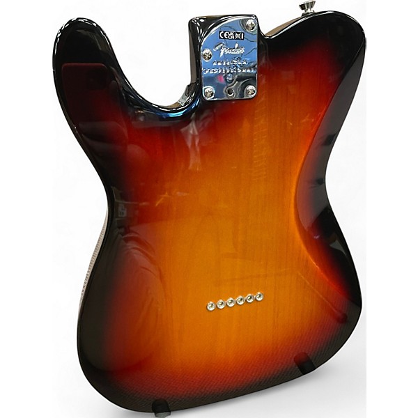 Used 2024 Fender American Professional II Telecaster Deluxe 3 Color Sunburst Solid Body Electric Guitar