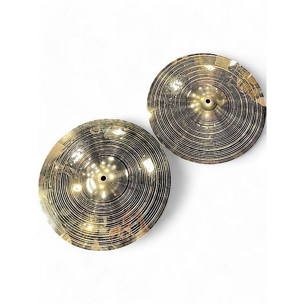 Used Wuhan 14in Heavy Metal Hi Hat Pair Cymbal