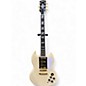 Used J. Robert SG STYLE AGED WHITE Solid Body Electric Guitar thumbnail