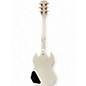 Used J. Robert SG STYLE AGED WHITE Solid Body Electric Guitar