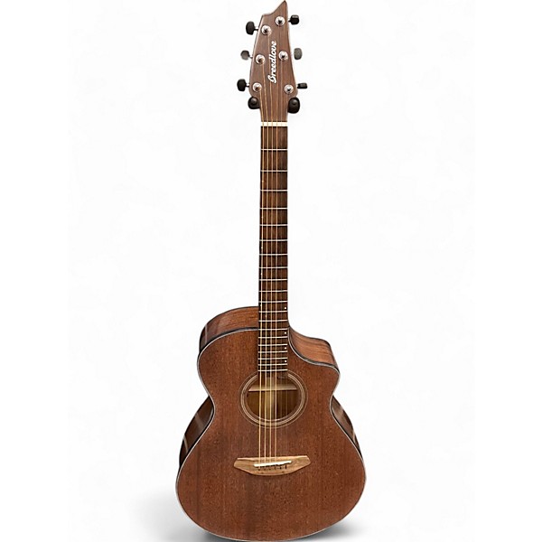 Used Breedlove WILDWOOD CONCERT CE AFRICan mahogony Acoustic Electric Guitar
