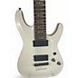 Used Schecter Guitar Research Demon 7 String Vintage White Solid Body Electric Guitar