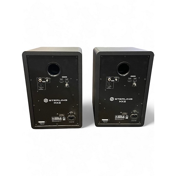 Used Sterling Audio MX8 Pair Powered Monitor