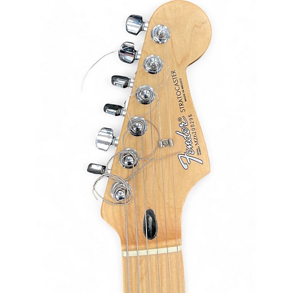 Used Fender Standard Stratocaster Black Solid Body Electric Guitar