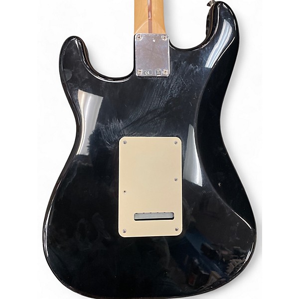 Used Fender Standard Stratocaster Black Solid Body Electric Guitar
