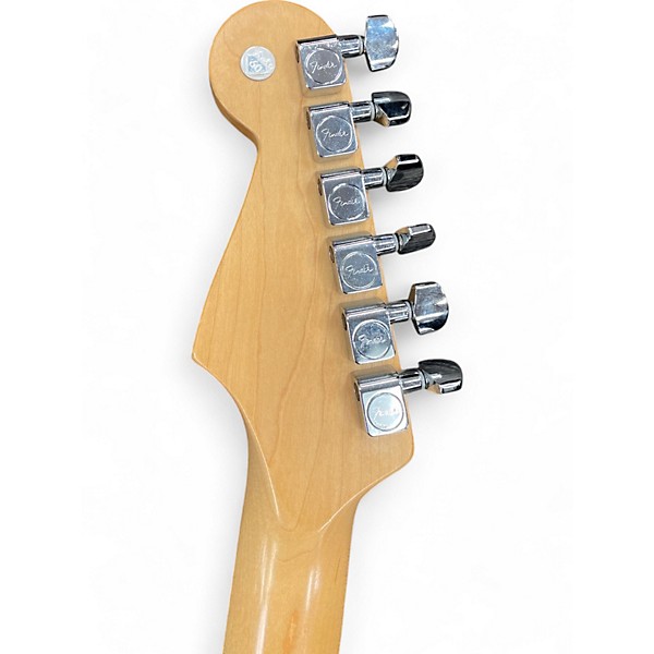 Used Fender Standard Stratocaster Black Solid Body Electric Guitar