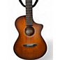 Used Breedlove Discovery Concert CE Edge Burst Classical Acoustic Electric Guitar