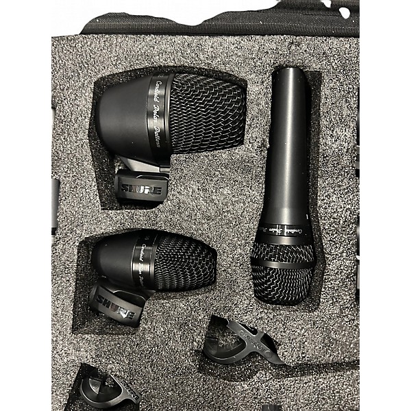 Used Shure PGADRUMKIT7 Percussion Microphone Pack