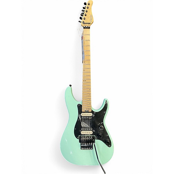 Used Schecter Guitar Research SUN VALLEY SUPER SHREDDER SEA FOAM GREEN Solid Body Electric Guitar