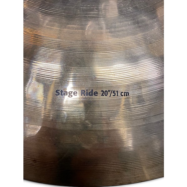 Used SABIAN 20in HHX Stage Ride Cymbal