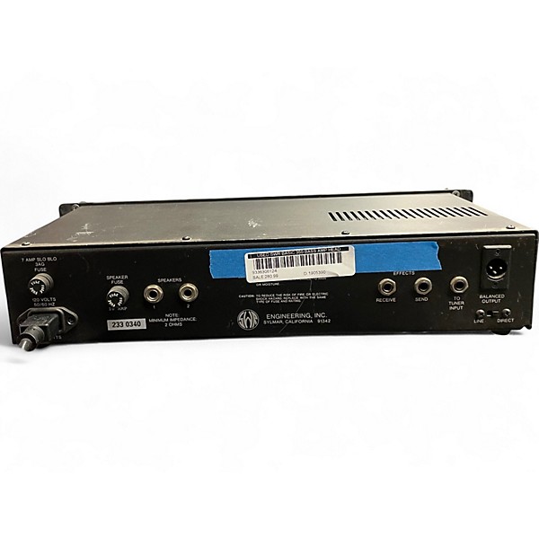 Used SWR Basic 350 Bass Amp Head