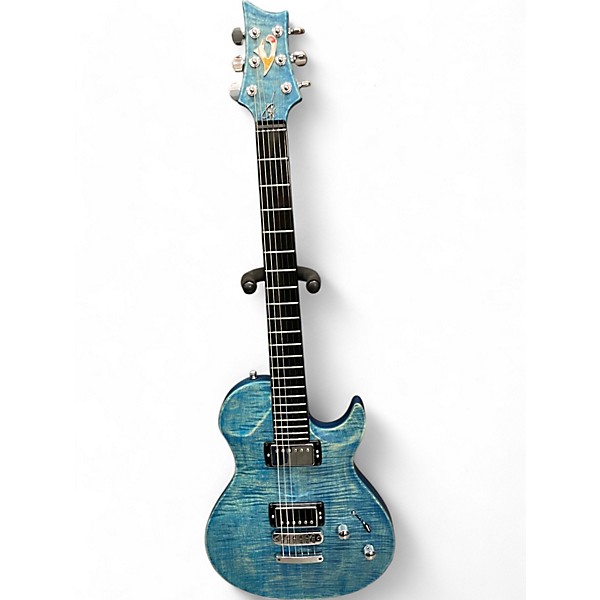 Used Vigier VG SERIES Blue Solid Body Electric Guitar