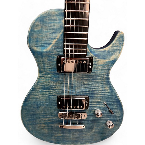 Used Vigier VG SERIES Blue Solid Body Electric Guitar