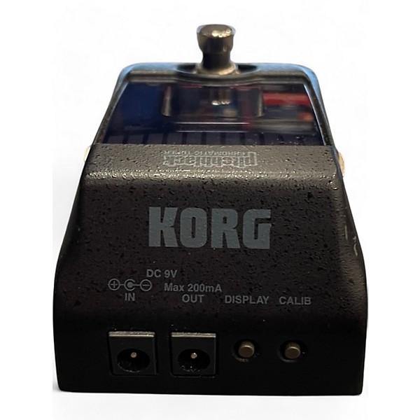 Used KORG PB01 Pitchblack Chromatic Tuner Pedal