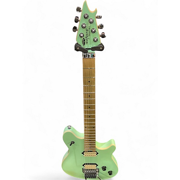 Used EVH Wolfgang Special Mint Green Solid Body Electric Guitar