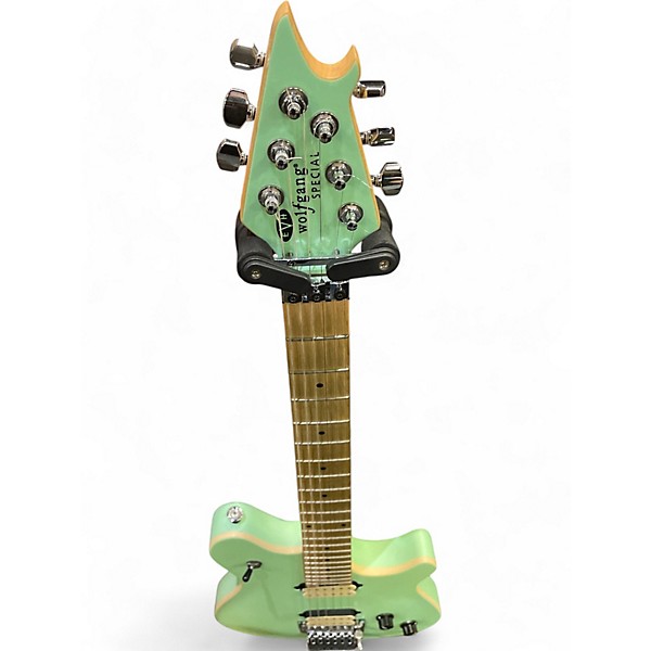 Used EVH Wolfgang Special Mint Green Solid Body Electric Guitar