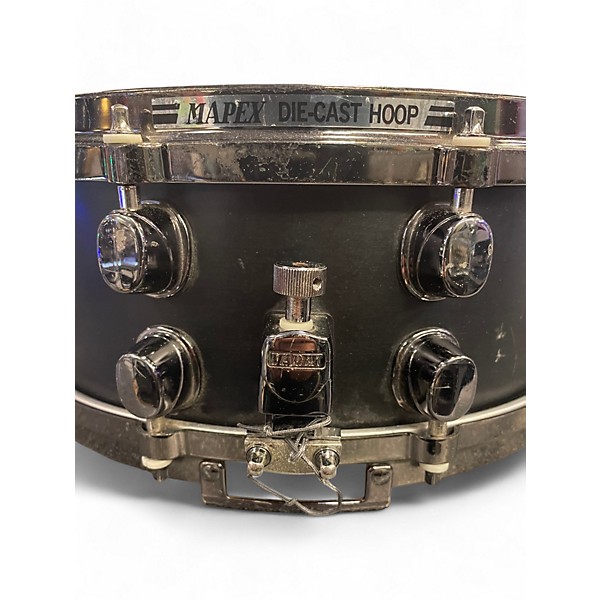 Used Mapex 14in Maple Deluxe Snare Black Drum