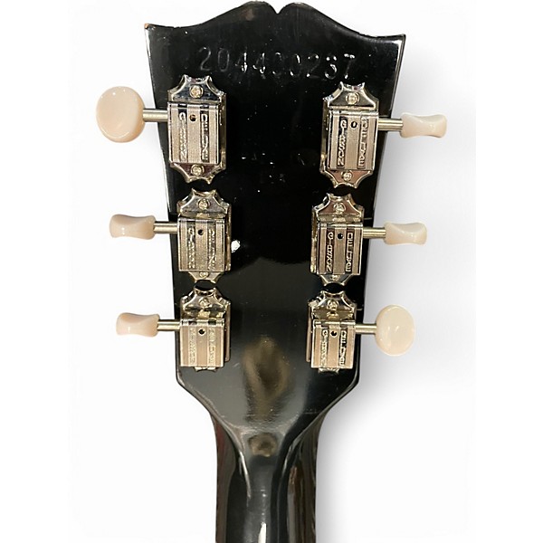 Used Gibson LES PAUL JR Ebony Solid Body Electric Guitar