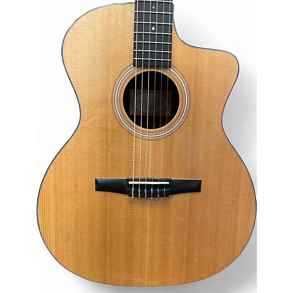 Used Taylor 114ce-n Natural Classical Acoustic Electric Guitar