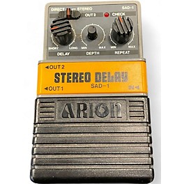 Used Arion STEREO DELAY Effect Pedal