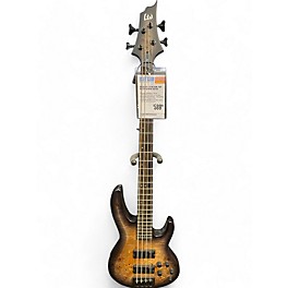 Used ESP LTD B4 BURL TOP Electric Bass Guitar