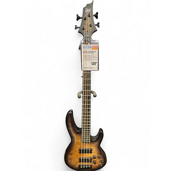 Used ESP LTD B4 BURL TOP Electric Bass Guitar,Specials : American Fashion Style Bags On Sale