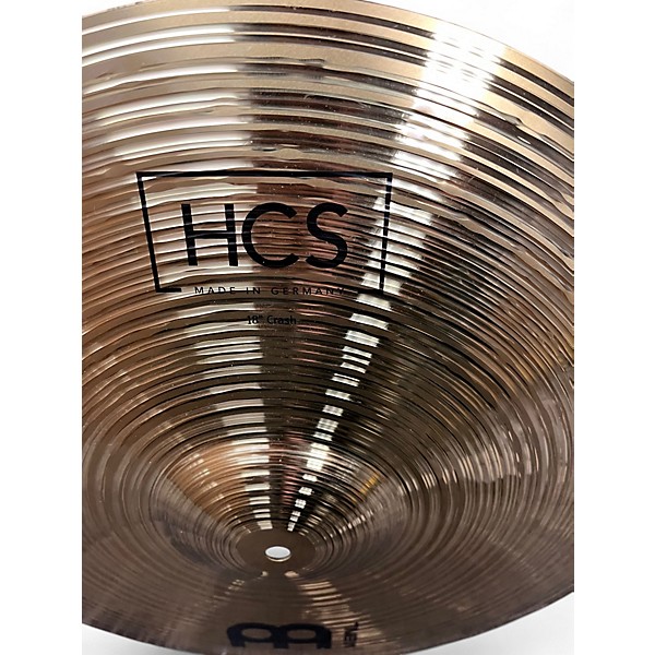 Used MEINL 18in HCS Crash Cymbal