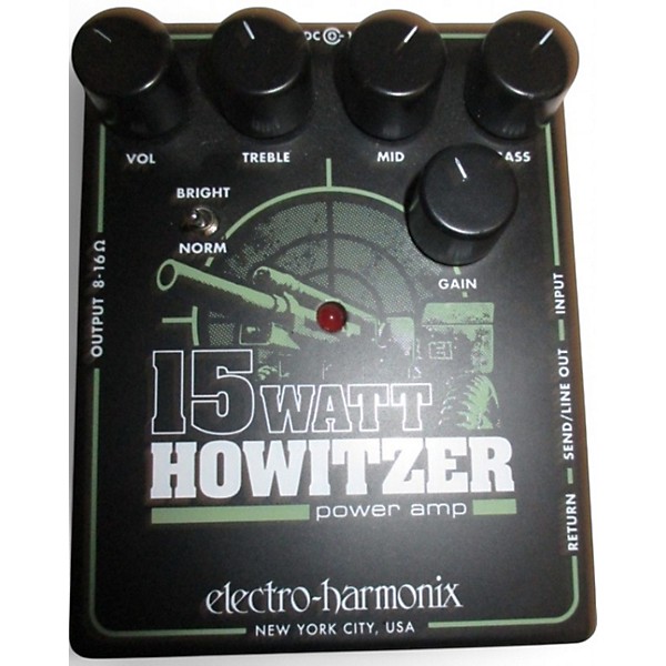 Used Electro-Harmonix 15 Watt Howitzer Guitar Power Amp