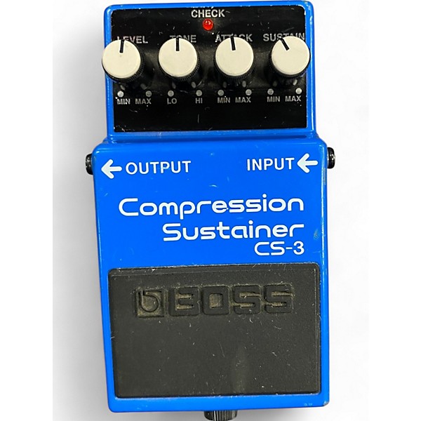 Used BOSS CS3 Compressor Sustainer Effect Pedal