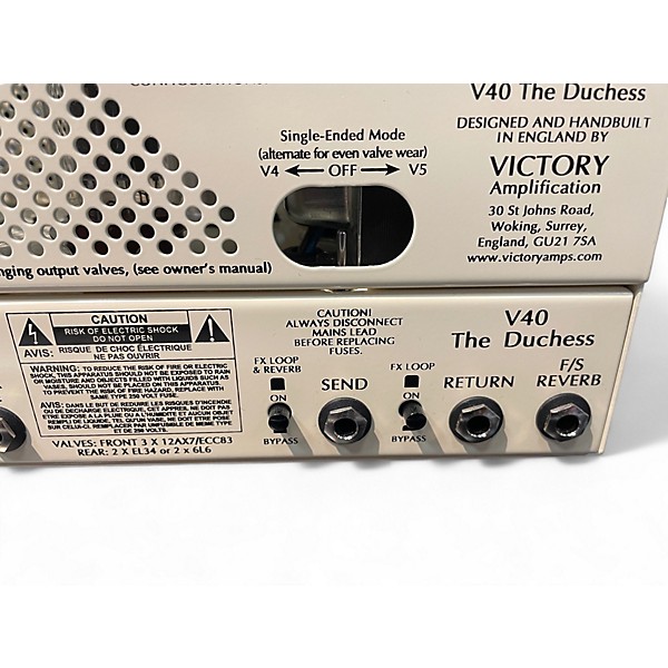 Used Victory V40 THE DUCHESS Tube Guitar Amp Head