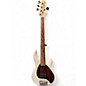 Used Sterling by Music Man RAY35 Fretless transparent white blonde Electric Bass Guitar thumbnail